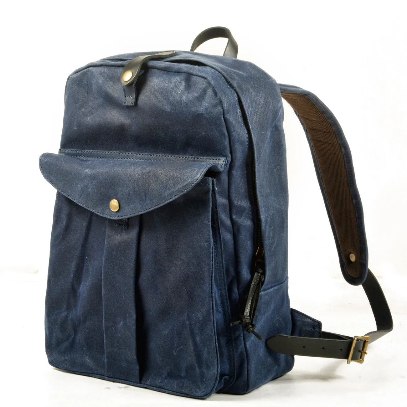 Vintage Water-resistant Canvas Hiking Backpack