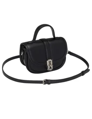 vunque Festone Leather Saddle Piccolo Black (VQB4-1CO390-1BKXX)