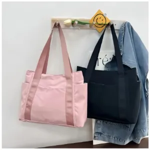 Vvsha Large Capacity Casual Tote Bag, Stylish Lightweight Mommy Bag, Single Shoulder Commuter Bag