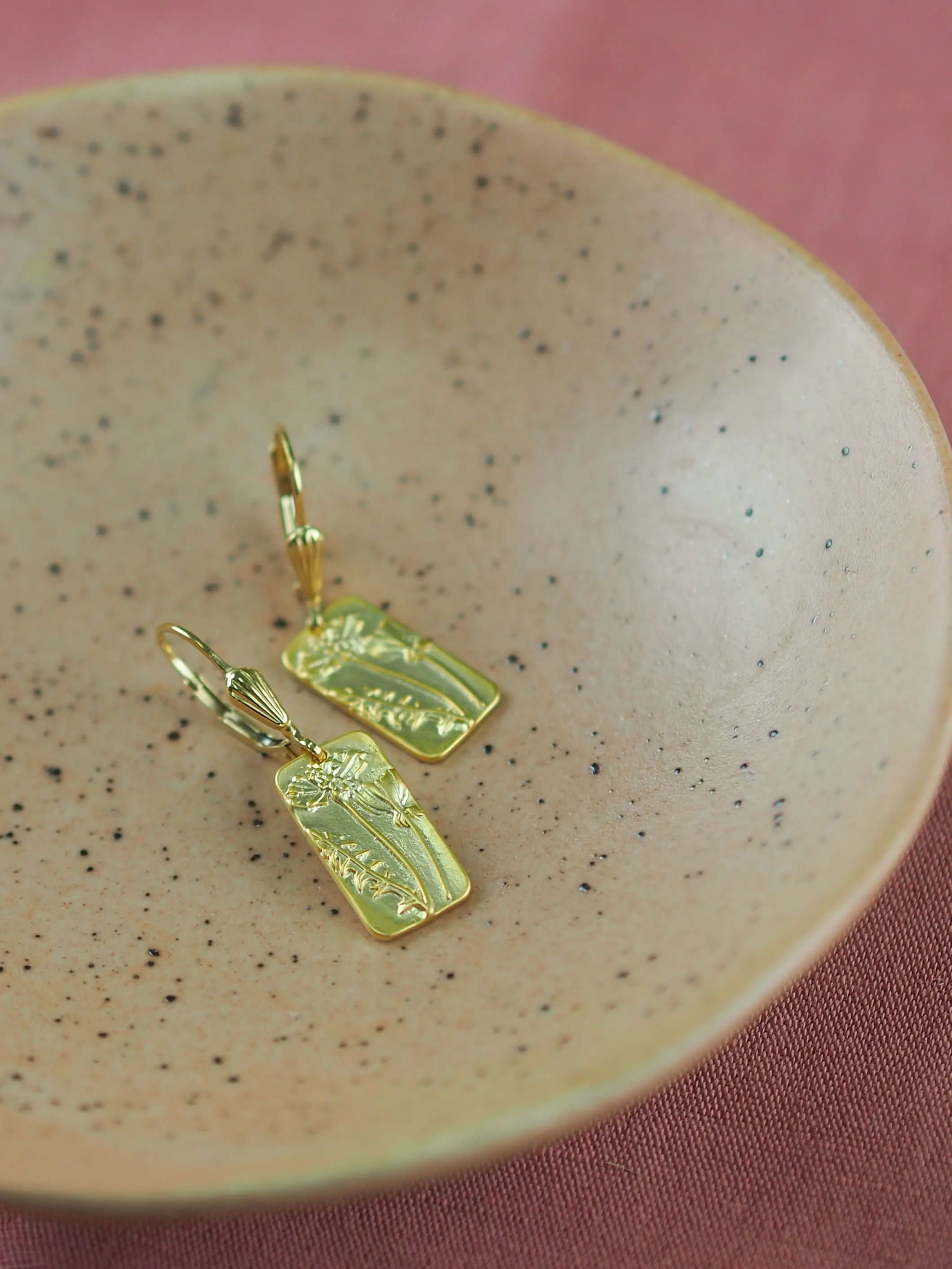Wildflower Tag Earrings