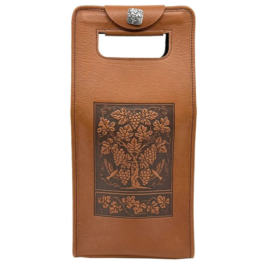 Wine Bottle Bag, Grapevine