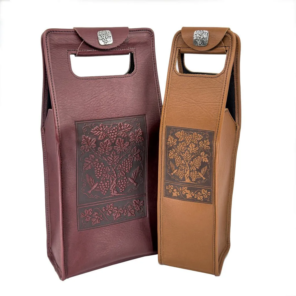 Wine Bottle Bag, Grapevine