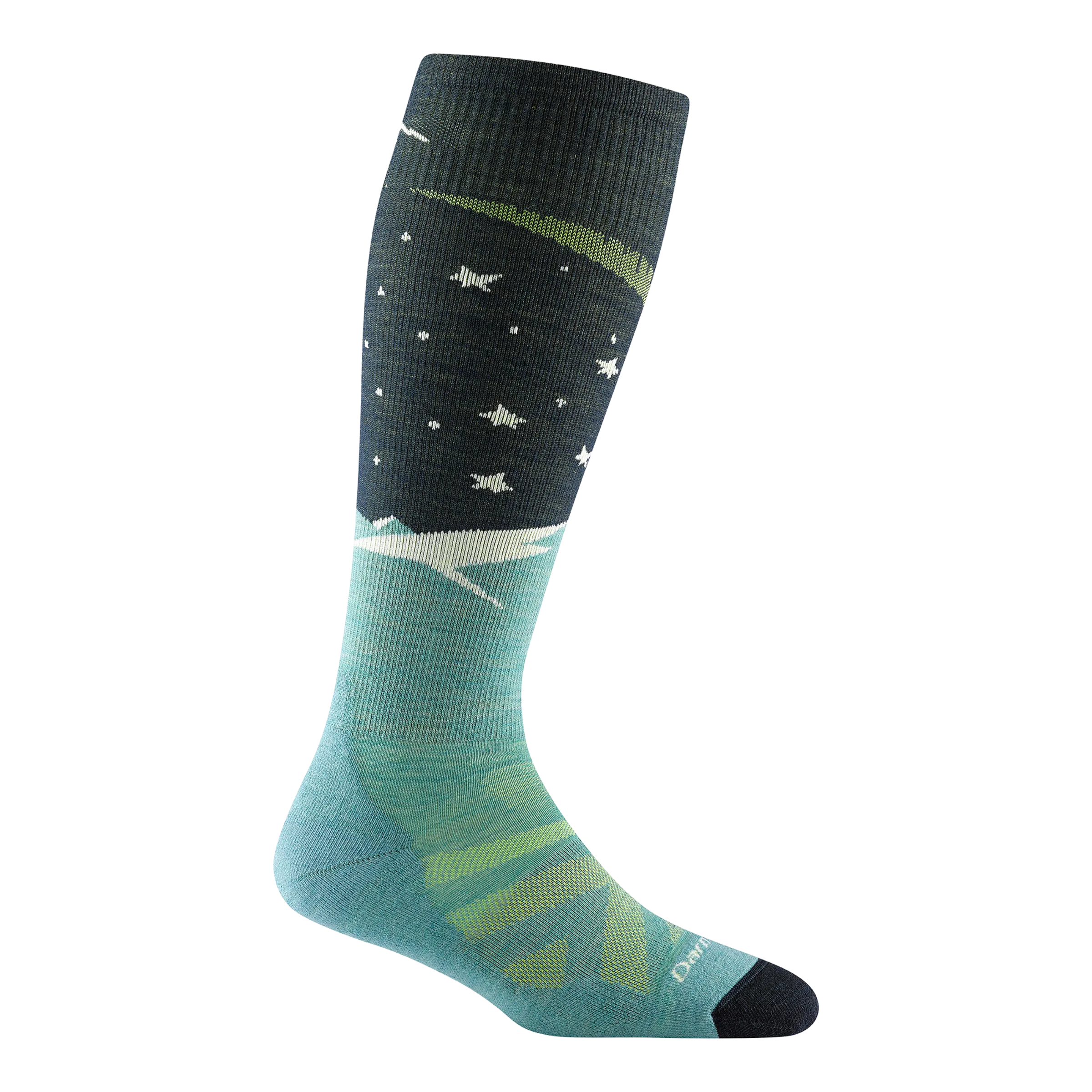 Women's Aurora Over-The-Calf  Lightweight Ski & Snowboard Sock
