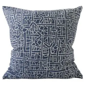 Zaire Harbour Linen Cushion | 55x55cm
